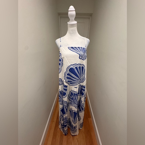 Sabo Skirt -NWT Blue and White Maxi Dress - Picture 3 of 5